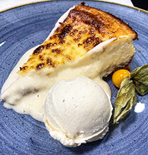 tarta de queso en arenas de iguña